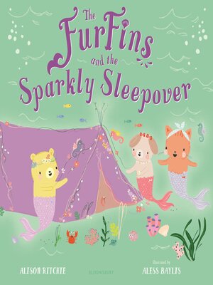 cover image of The FurFins and the Sparkly Sleepover